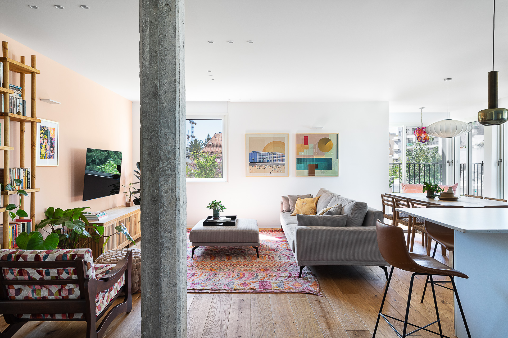 Apartment in Colour, interior view 5
