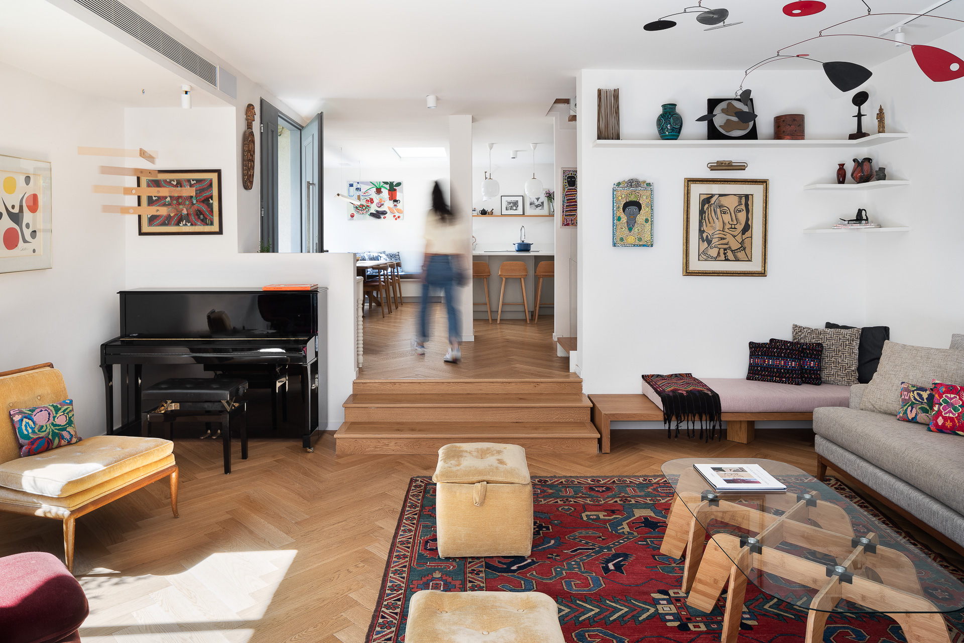 Courtyard House, interior view 1
